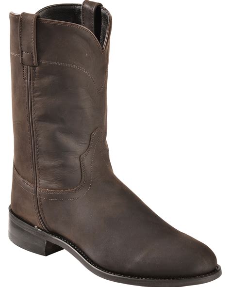 Mason Western Vintage Pull On 981 Mens Size 9 Black Leather Cowboy Boots Worn. . Ebay mens cowboy boots